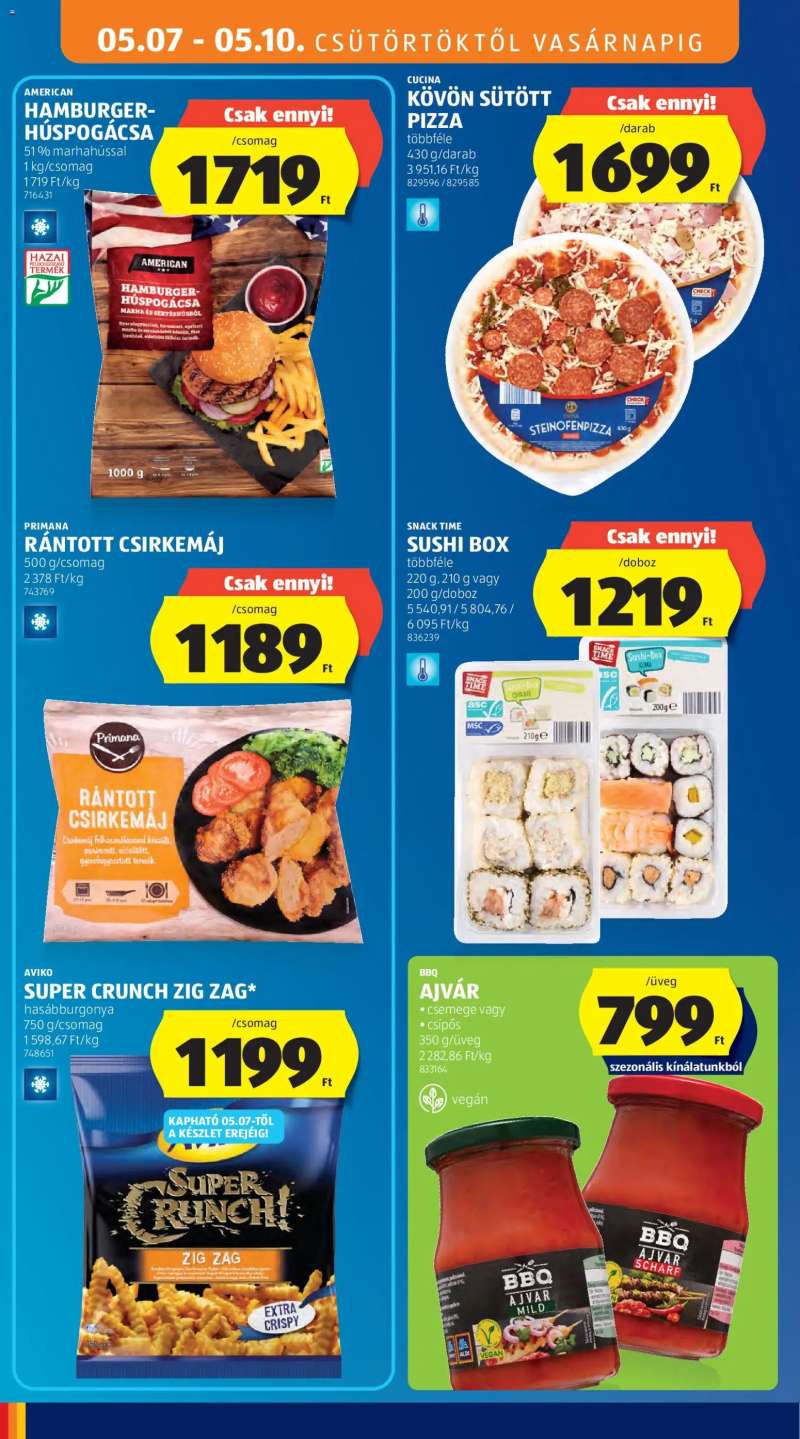 Aldi Aldi akciós újság 12 oldal