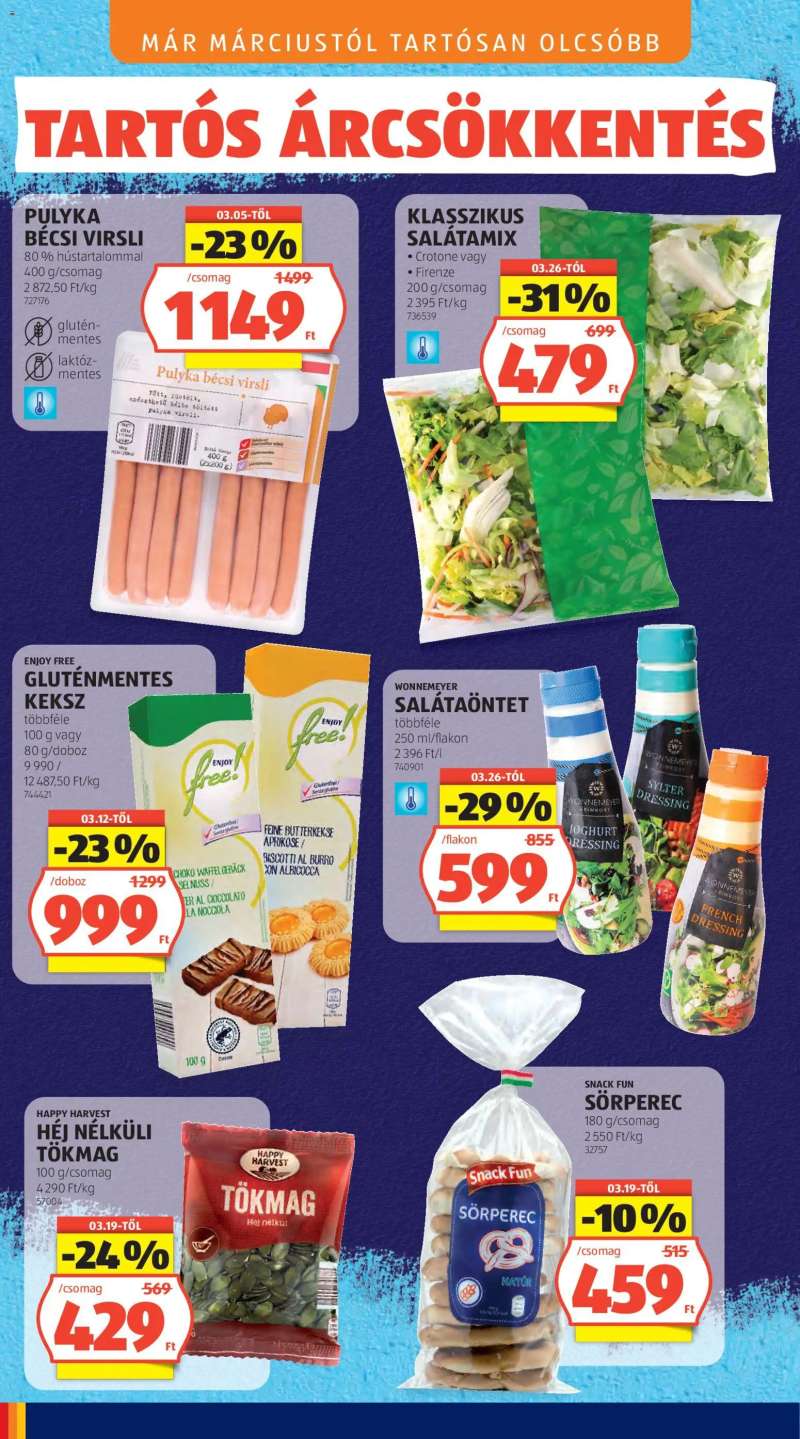 Aldi Aldi akciós újság 2 oldal