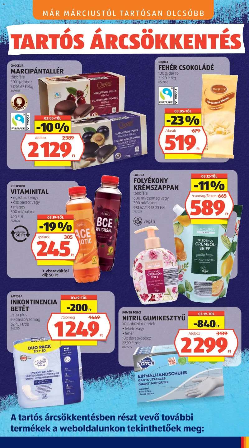 Aldi Aldi akciós újság 3 oldal