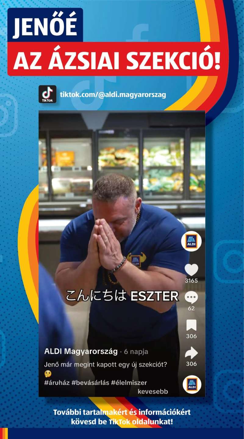 Aldi Aldi Középső sor termékei 2 oldal