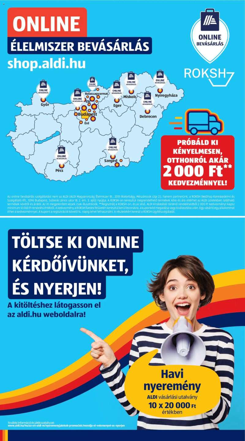 Aldi Aldi Középső sor termékei 8 oldal