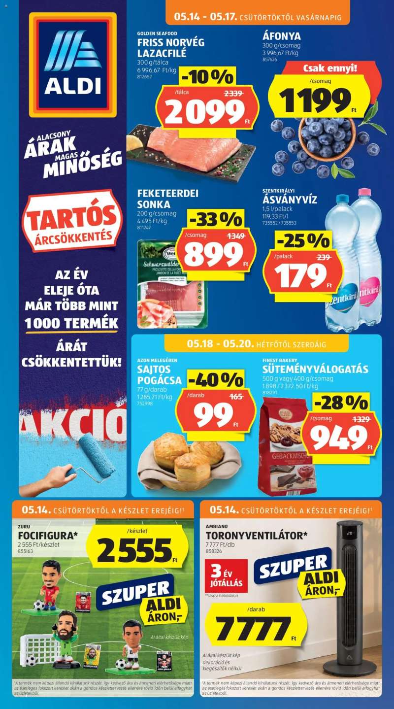 Aldi Aldi akciós újság 1 oldal