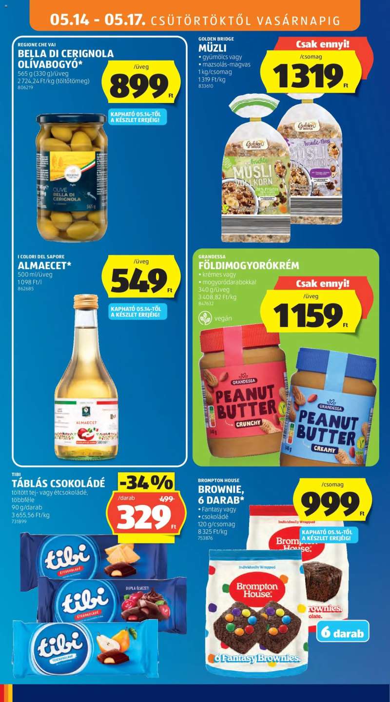 Aldi Aldi akciós újság 14 oldal