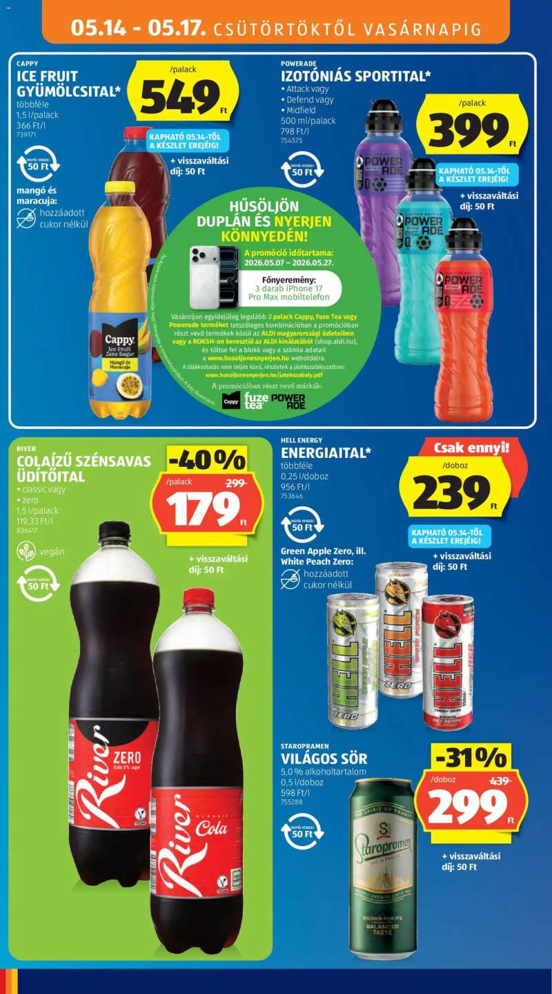 Aldi Aldi akciós újság 16 oldal