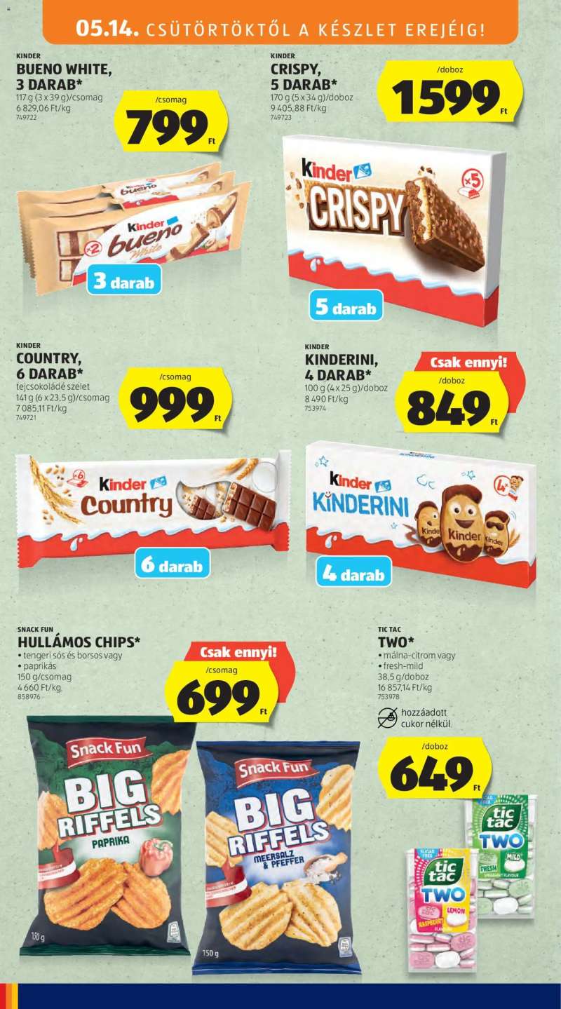 Aldi Aldi akciós újság 20 oldal