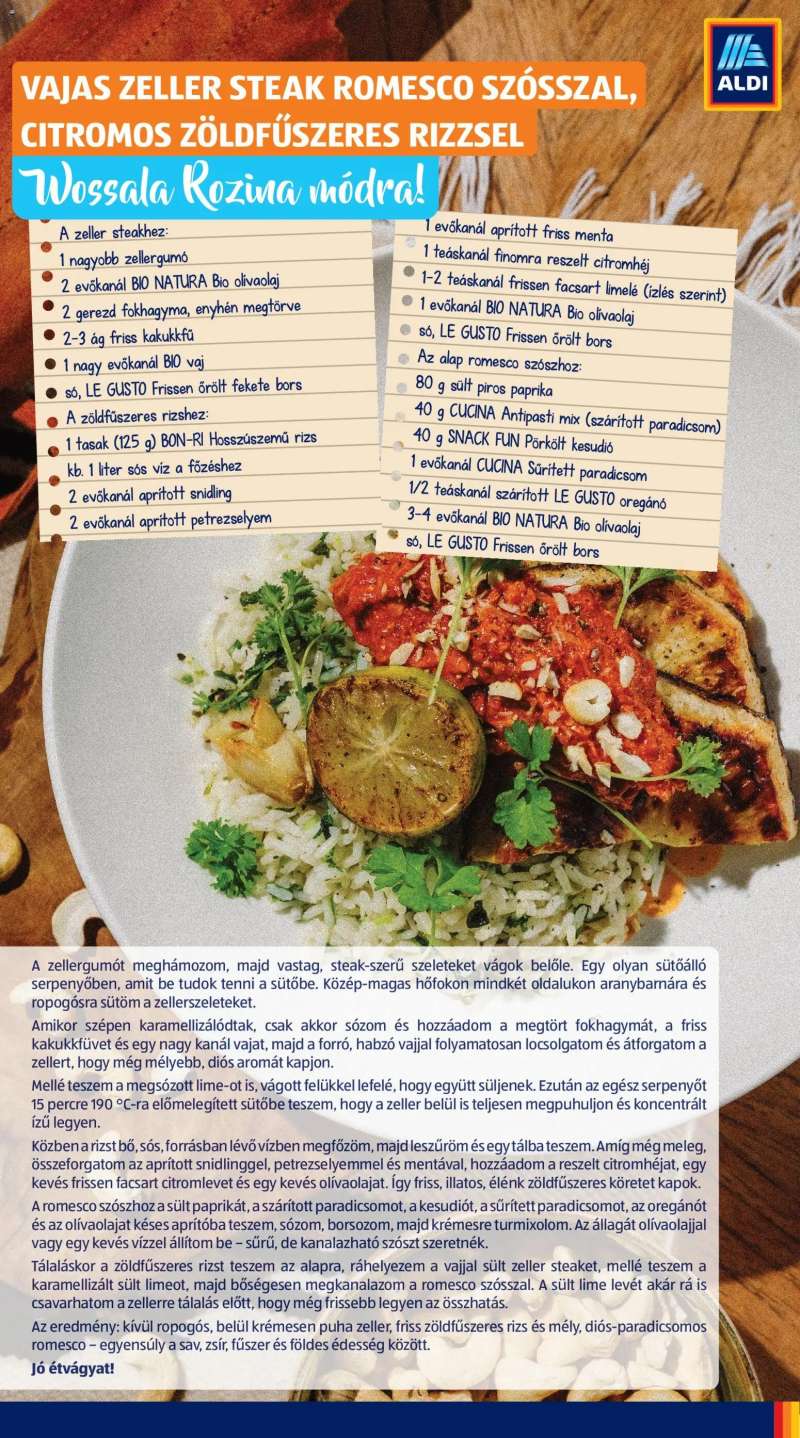 Aldi Aldi akciós újság 25 oldal