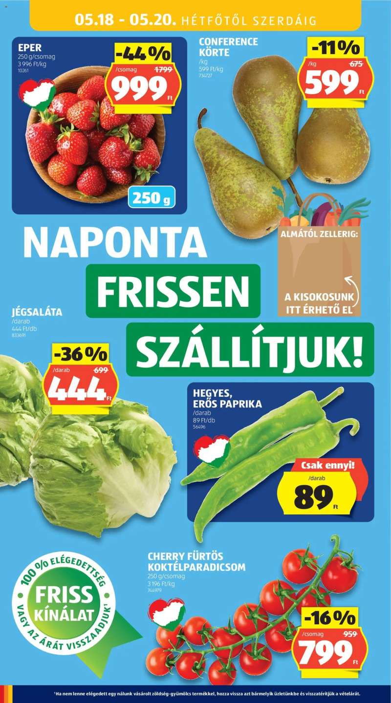 Aldi Aldi akciós újság 30 oldal