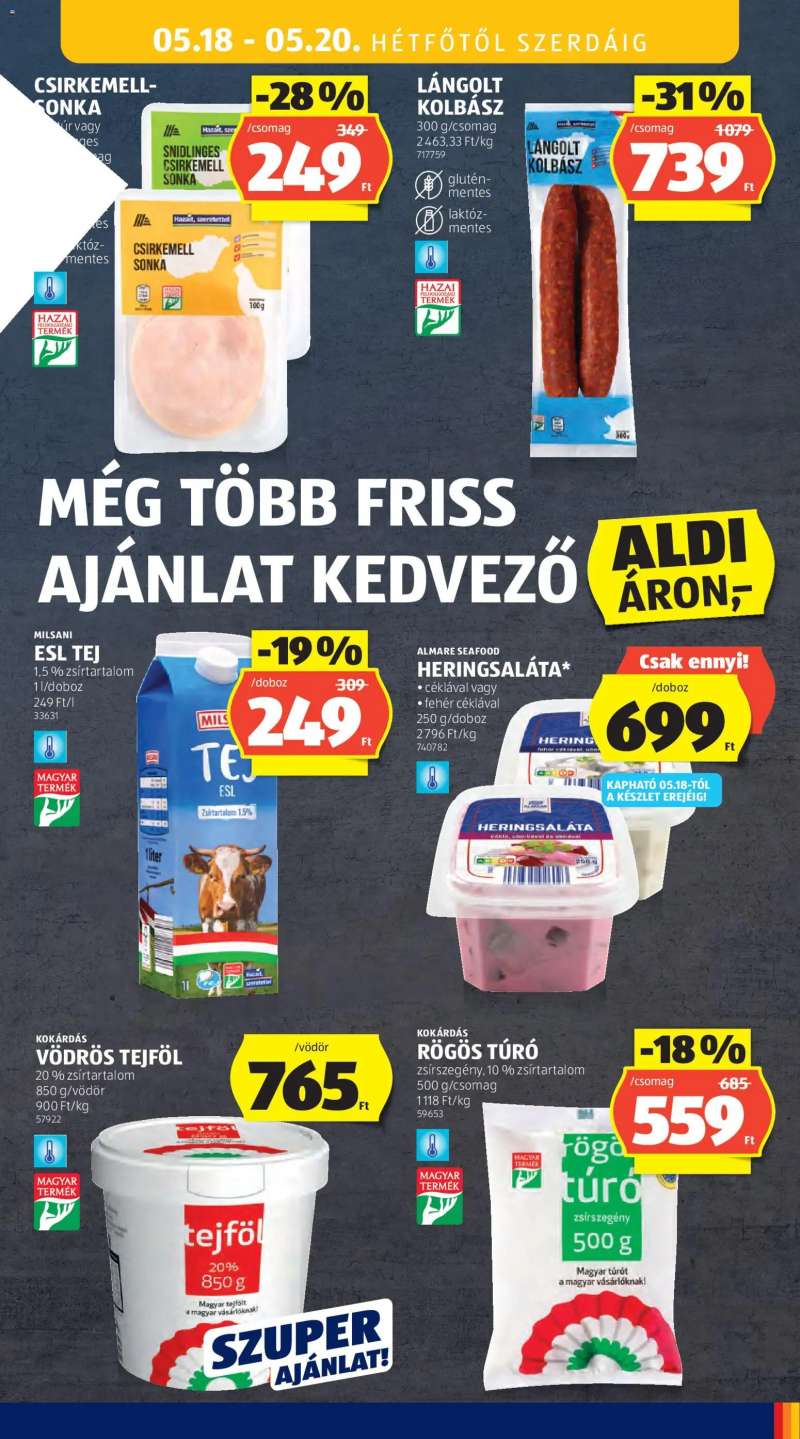 Aldi Aldi akciós újság 33 oldal