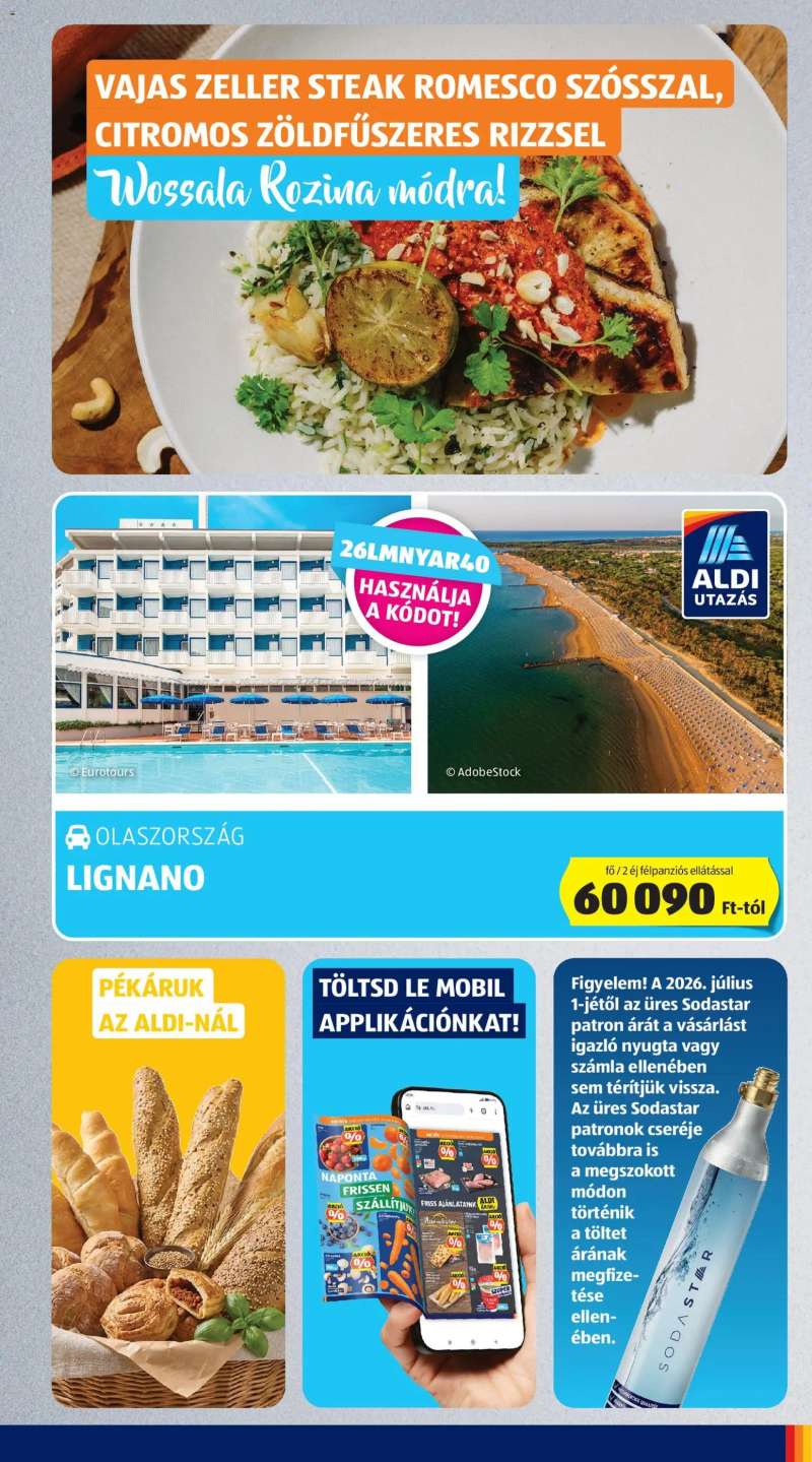Aldi Aldi akciós újság 5 oldal