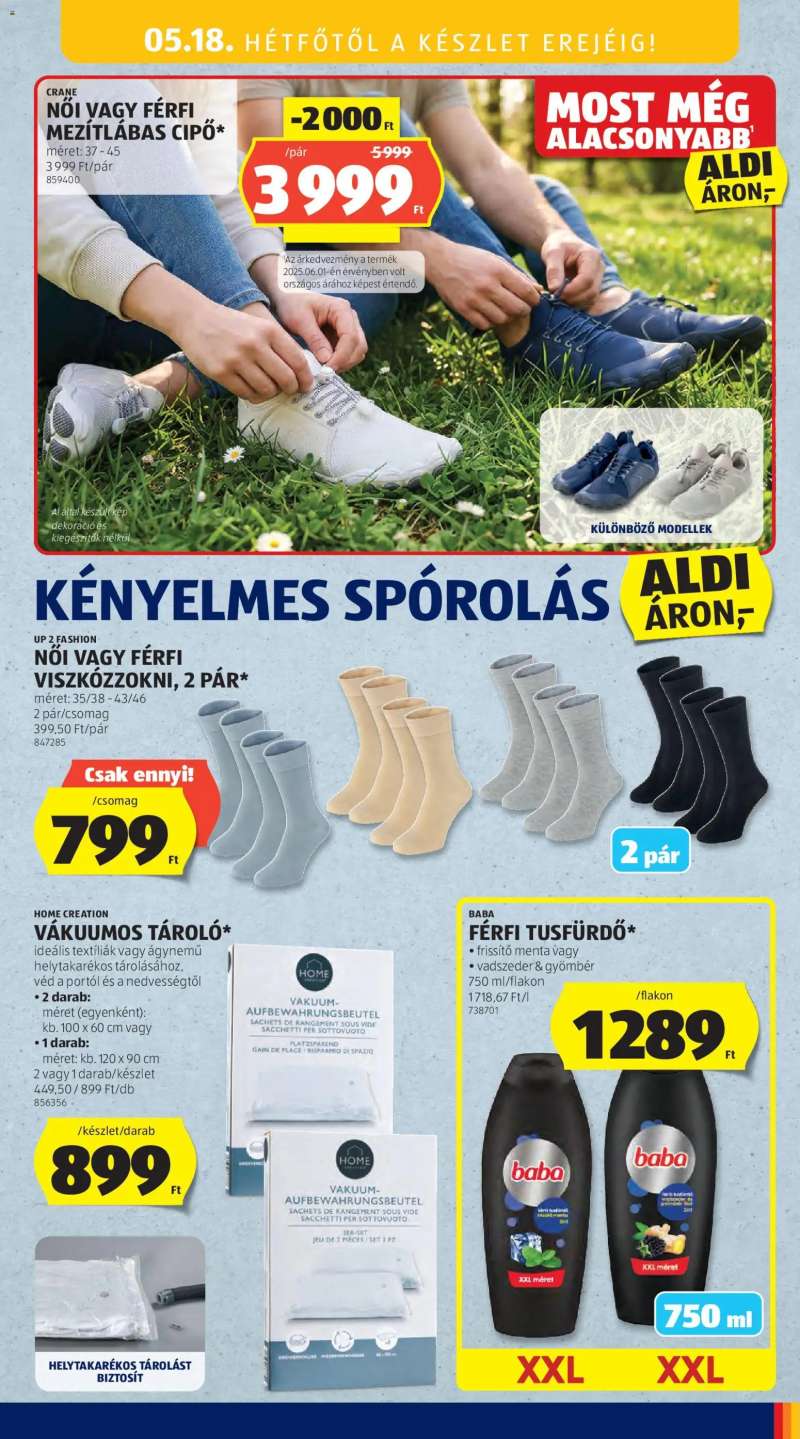 Aldi Aldi Középső sor termékei 13 oldal
