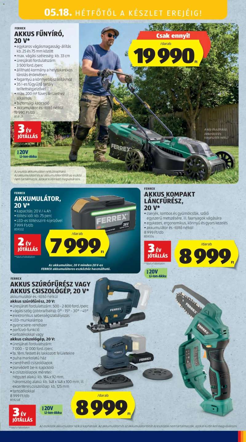 Aldi Aldi Középső sor termékei 17 oldal