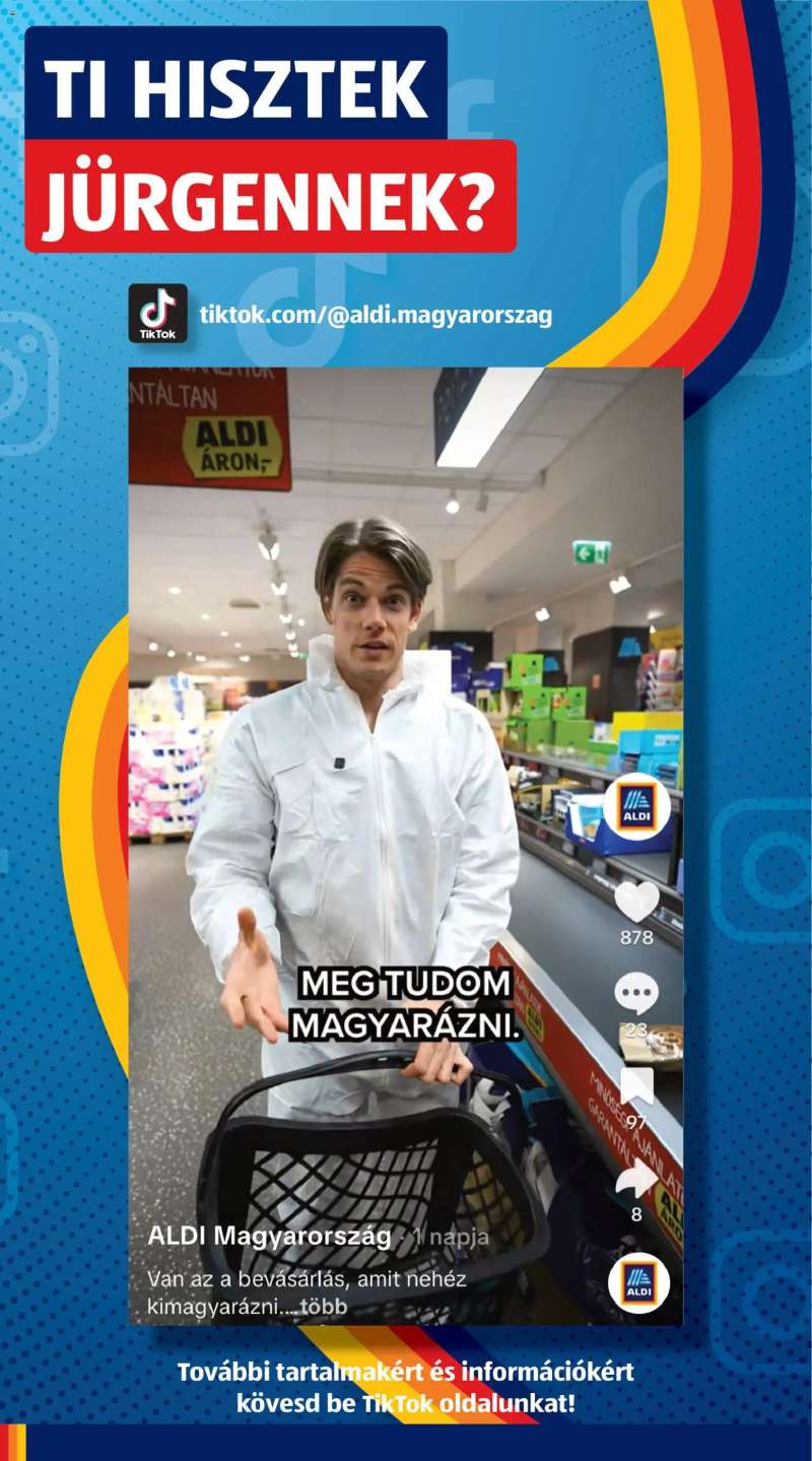 Aldi Aldi Középső sor termékei 2 oldal