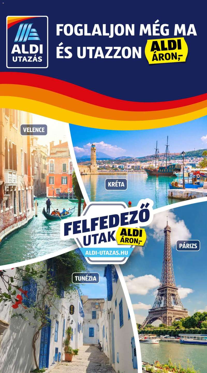 Aldi Aldi Utazás katalógus 6 oldal