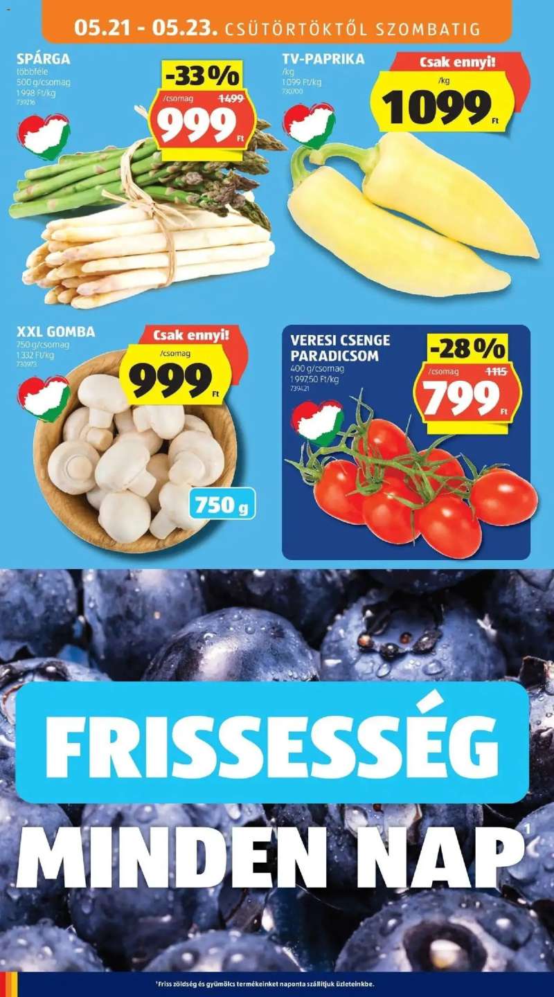 Aldi Aldi újság érvényessége 2026.05.27-ig 10 oldal