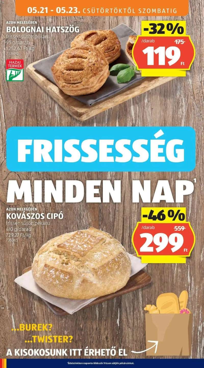 Aldi Aldi újság érvényessége 2026.05.27-ig 14 oldal