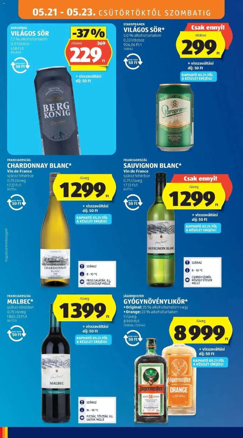 Aldi Aldi újság érvényessége 2026.05.27-ig 18 oldal