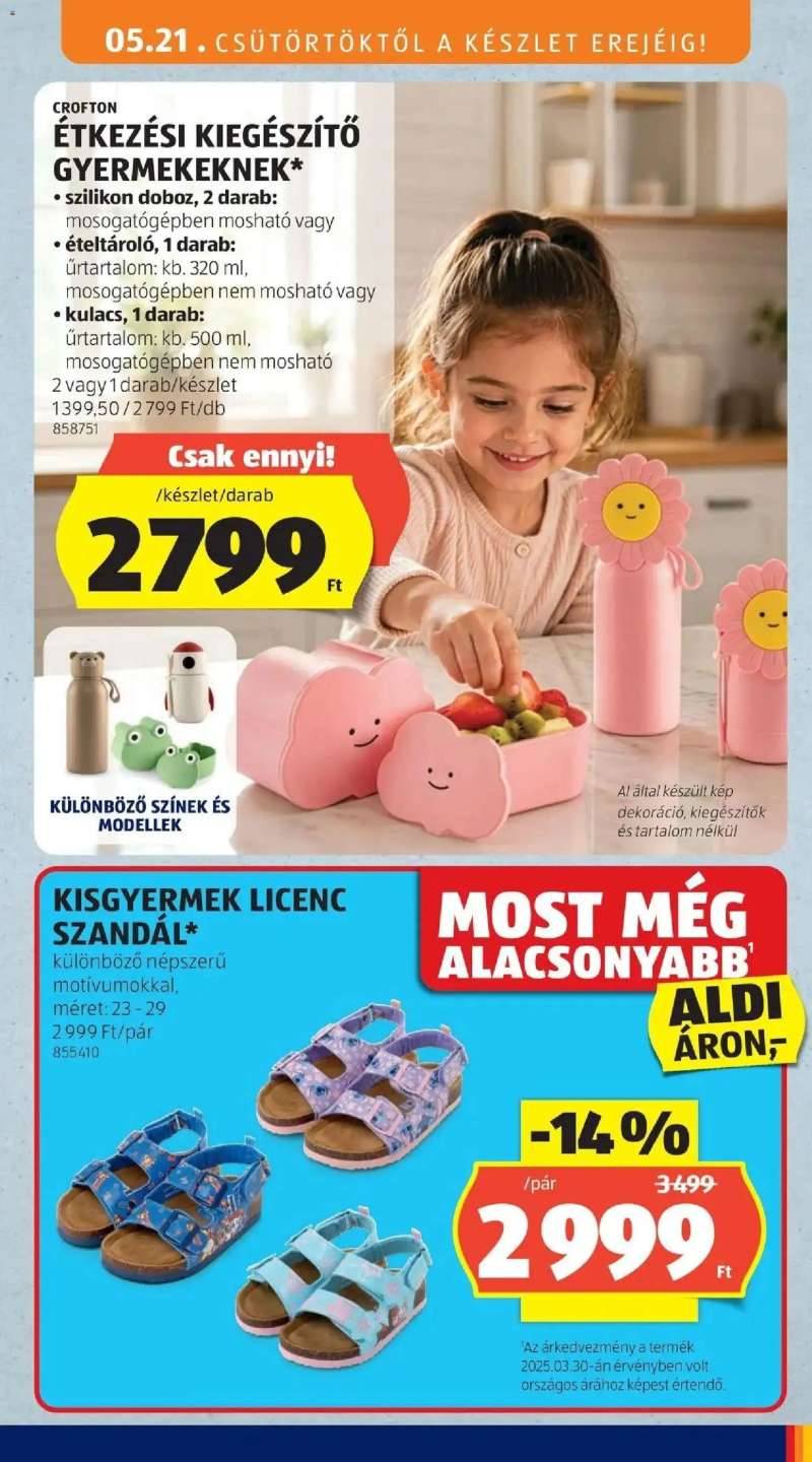 Aldi Aldi újság érvényessége 2026.05.27-ig 29 oldal