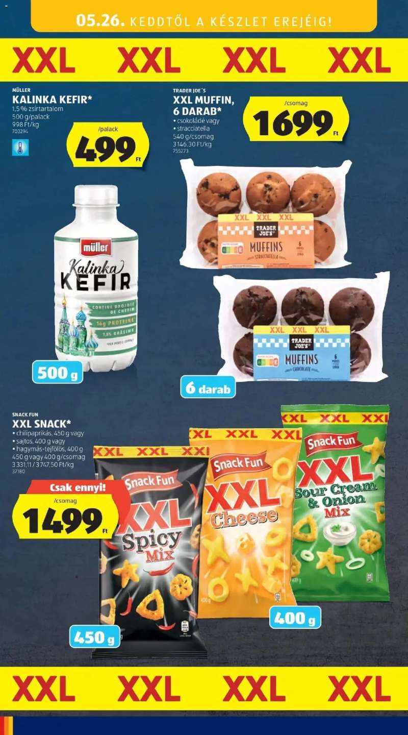 Aldi Aldi újság érvényessége 2026.05.27-ig 42 oldal