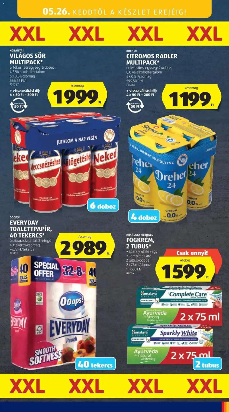 Aldi Aldi újság érvényessége 2026.05.27-ig 43 oldal