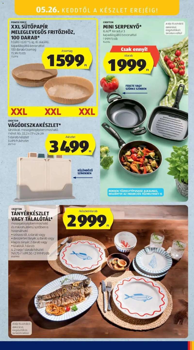 Aldi Aldi újság érvényessége 2026.05.27-ig 45 oldal