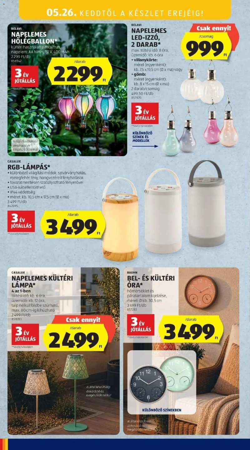 Aldi Aldi újság érvényessége 2026.05.27-ig 52 oldal