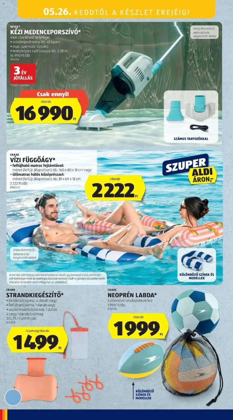 Aldi Aldi újság érvényessége 2026.05.27-ig 56 oldal