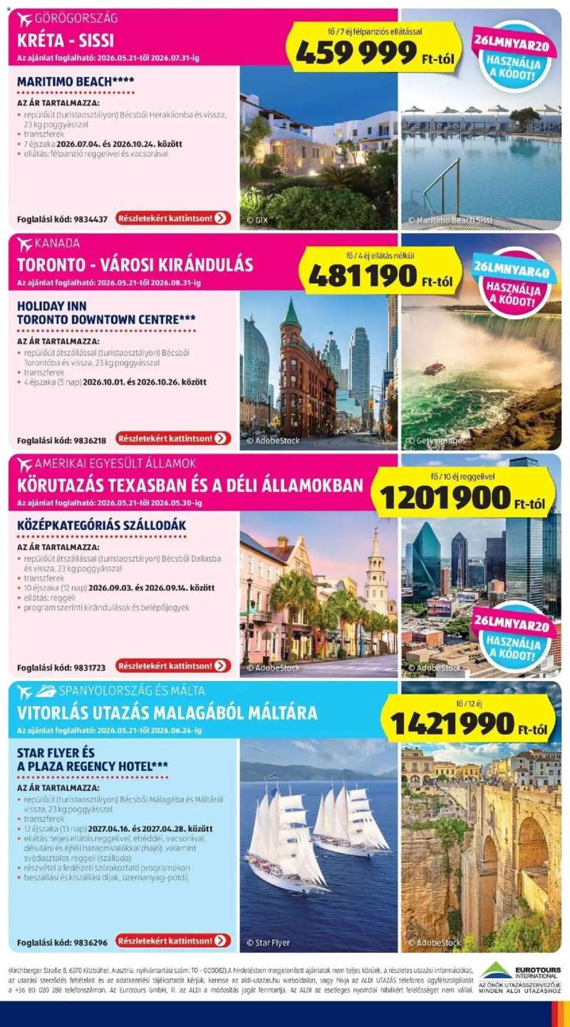 Aldi Aldi újság érvényessége 2026.05.27-ig 65 oldal