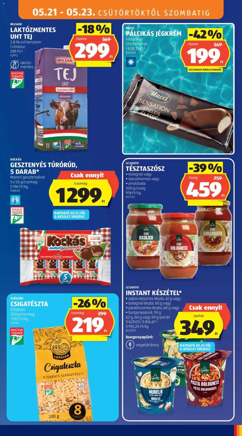 Aldi Aldi akciós újság 13 oldal