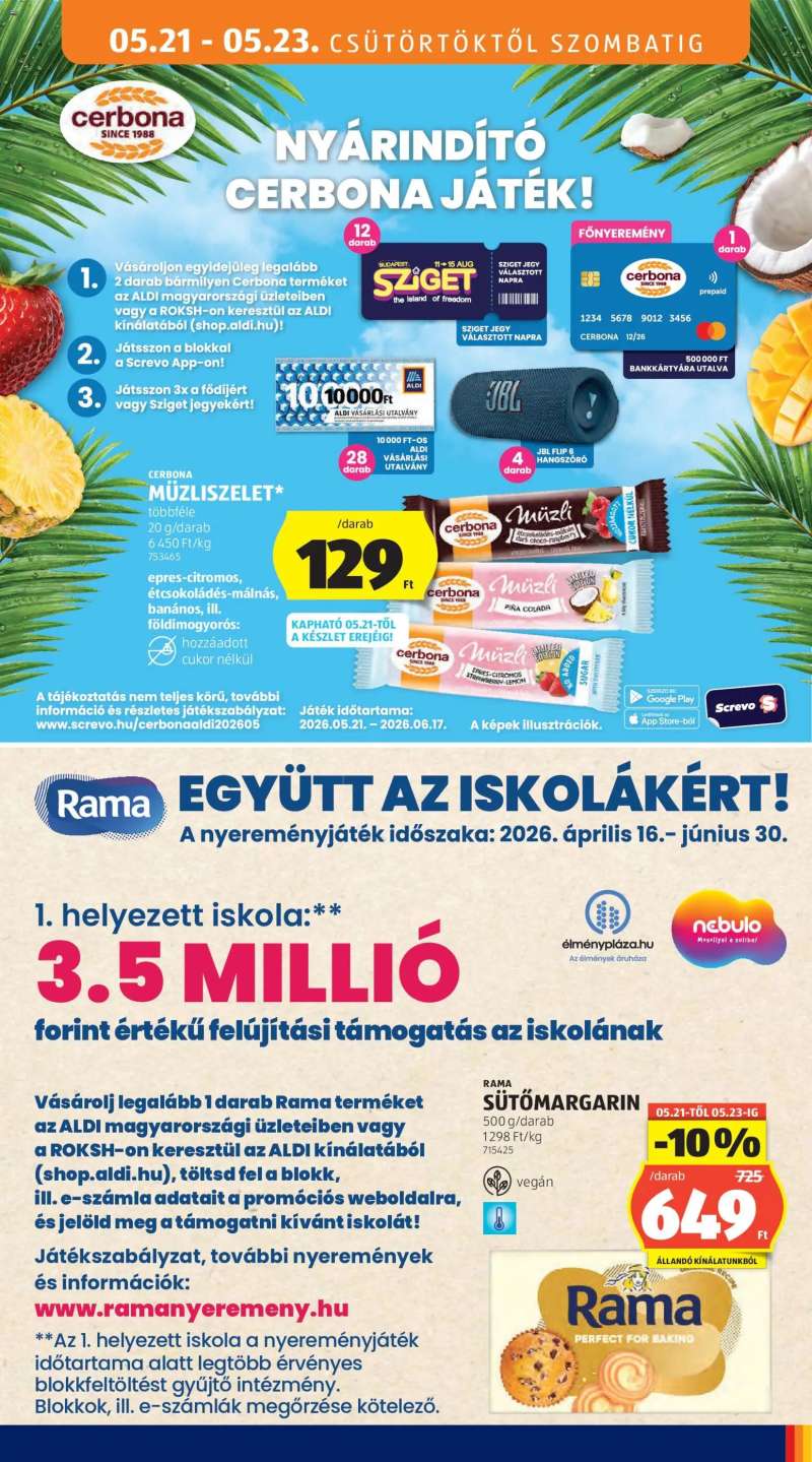 Aldi Aldi akciós újság 19 oldal