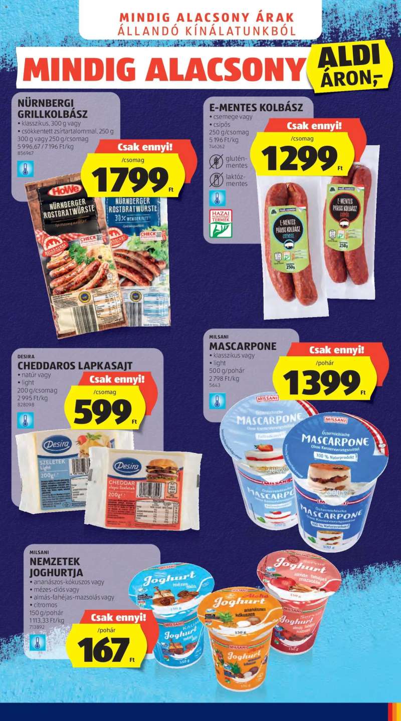 Aldi Aldi akciós újság 3 oldal