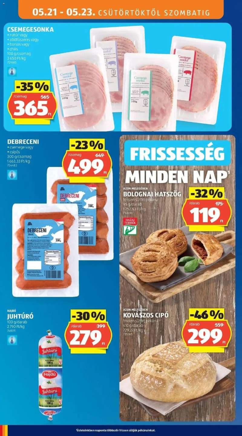 Aldi Aldi aktuális akciós újság 12 oldal