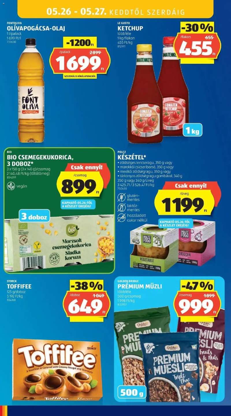 Aldi Aldi aktuális akciós újság 38 oldal