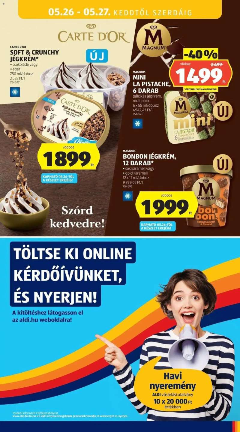 Aldi Aldi aktuális akciós újság 41 oldal