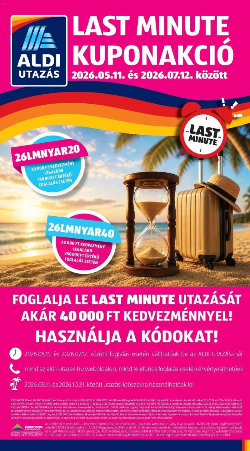 Aldi Aldi aktuális akciós újság 61 oldal