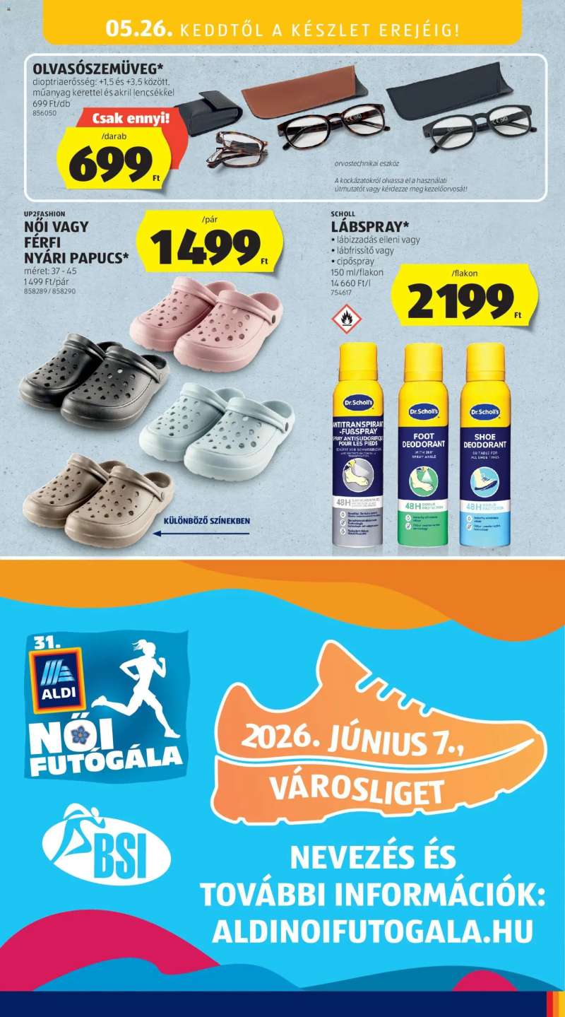 Aldi Aldi Középső sor termékei 15 oldal