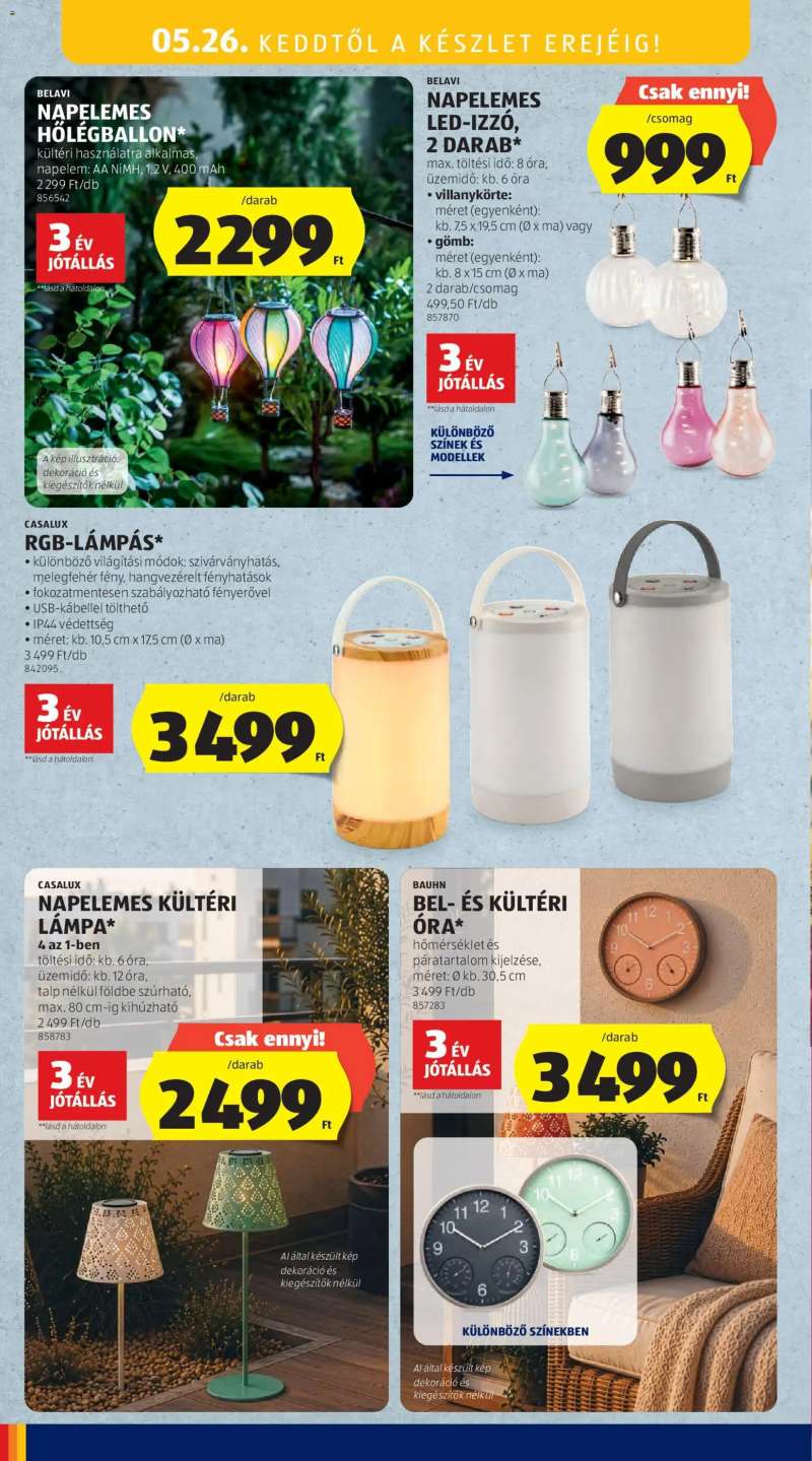 Aldi Aldi Középső sor termékei 18 oldal