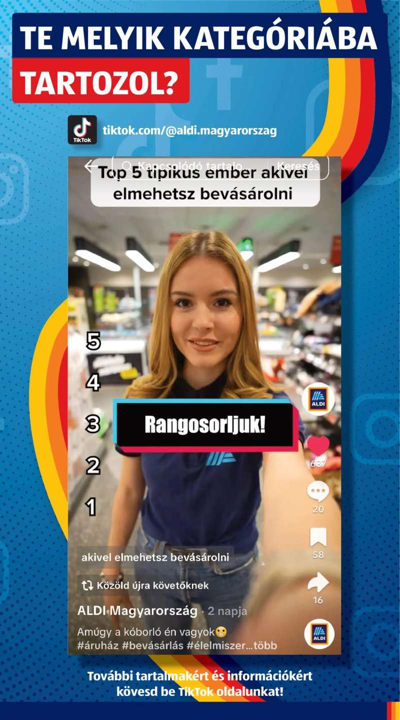 Aldi Aldi Középső sor termékei 9 oldal