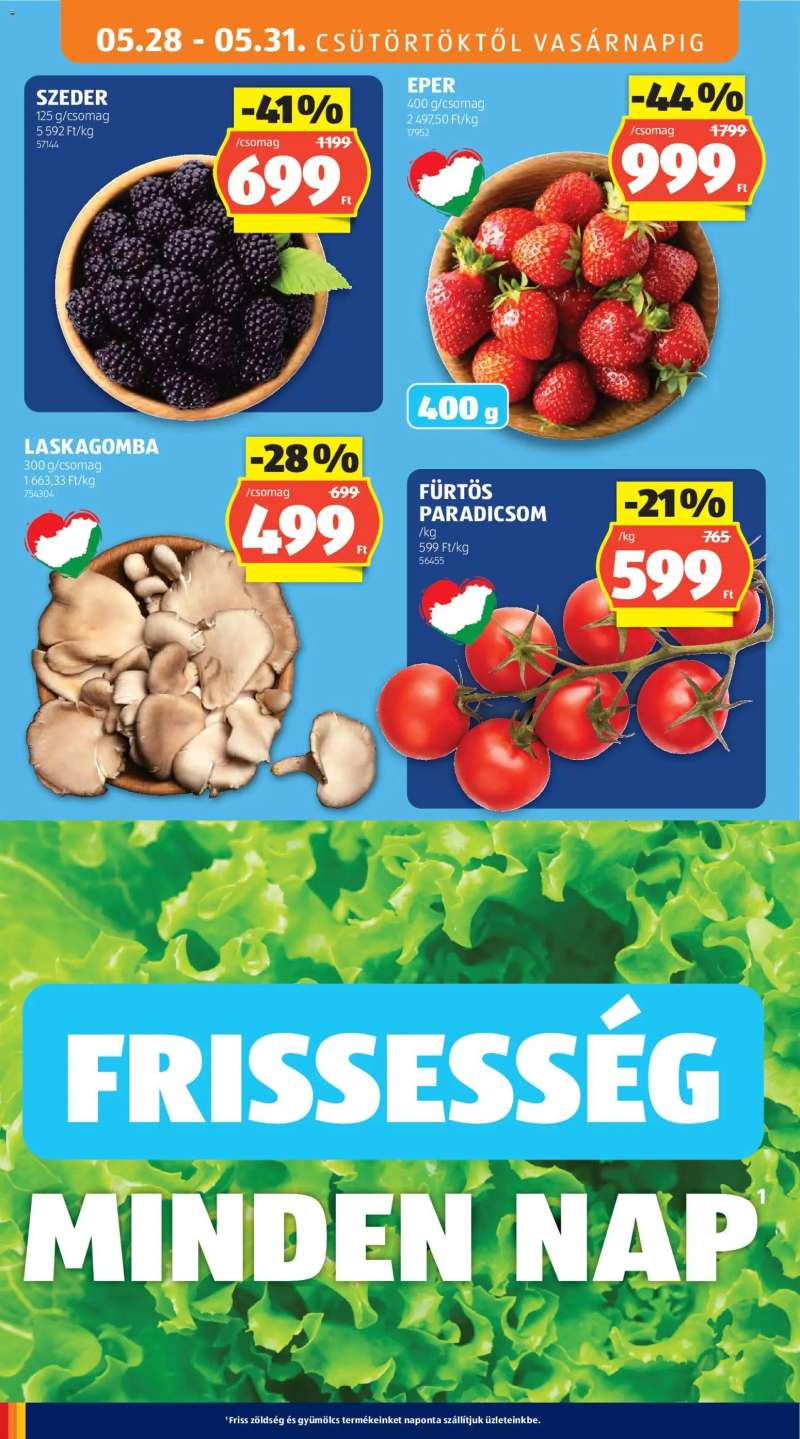 Aldi Aldi akciós újság 10 oldal