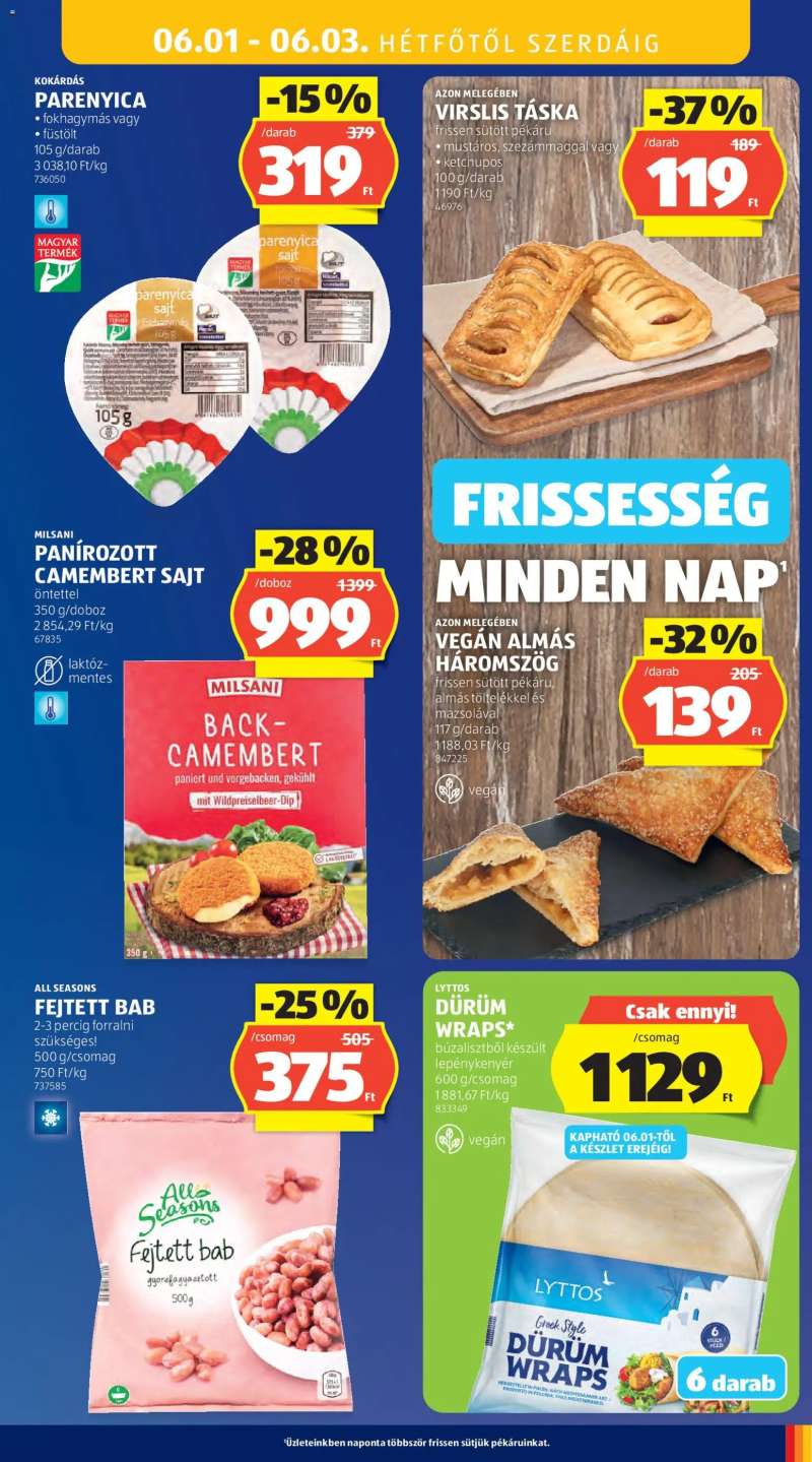 Aldi Aldi akciós újság 37 oldal