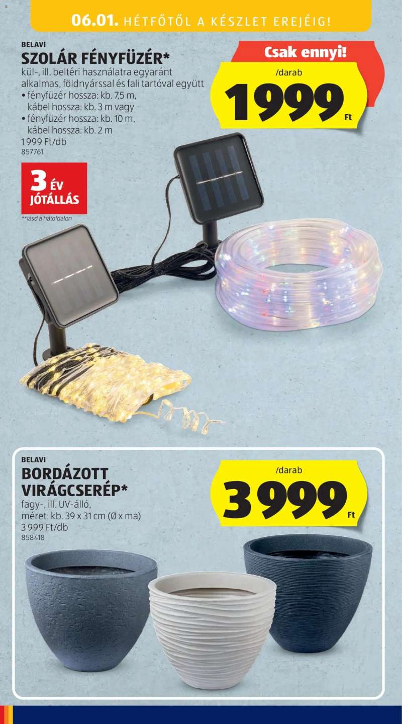 Aldi Aldi akciós újság 54 oldal