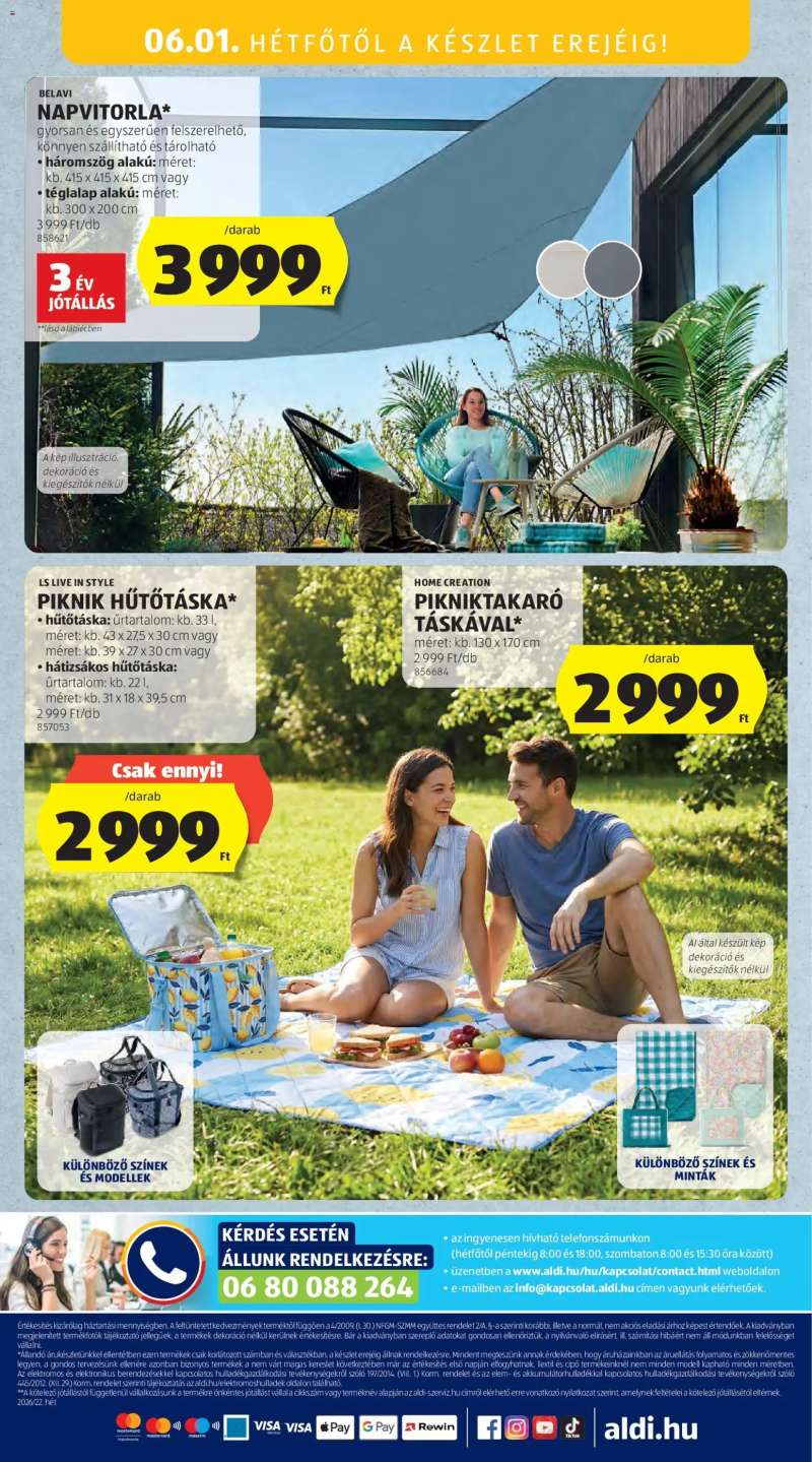 Aldi Aldi akciós újság 55 oldal