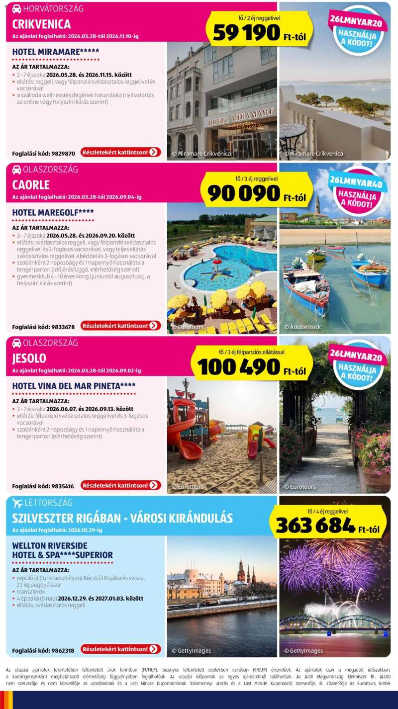 Aldi Aldi akciós újság 58 oldal