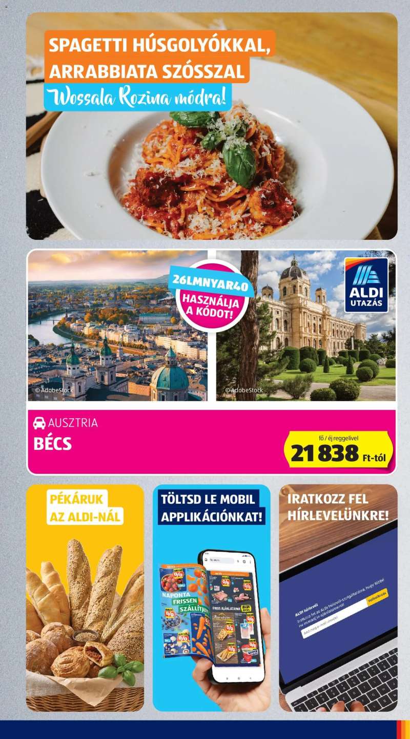 Aldi Aldi akciós újság 7 oldal