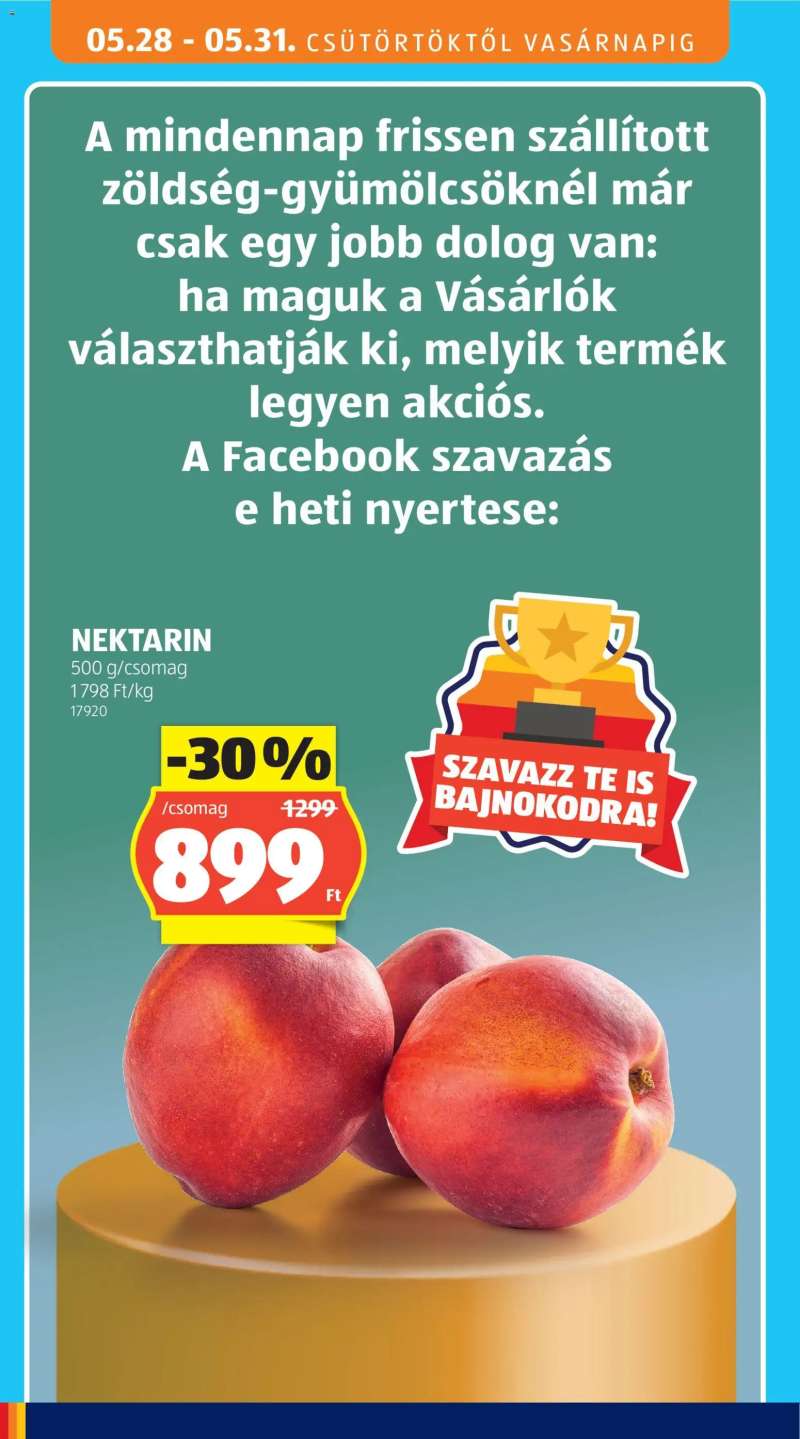 Aldi Aldi akciós újság 8 oldal