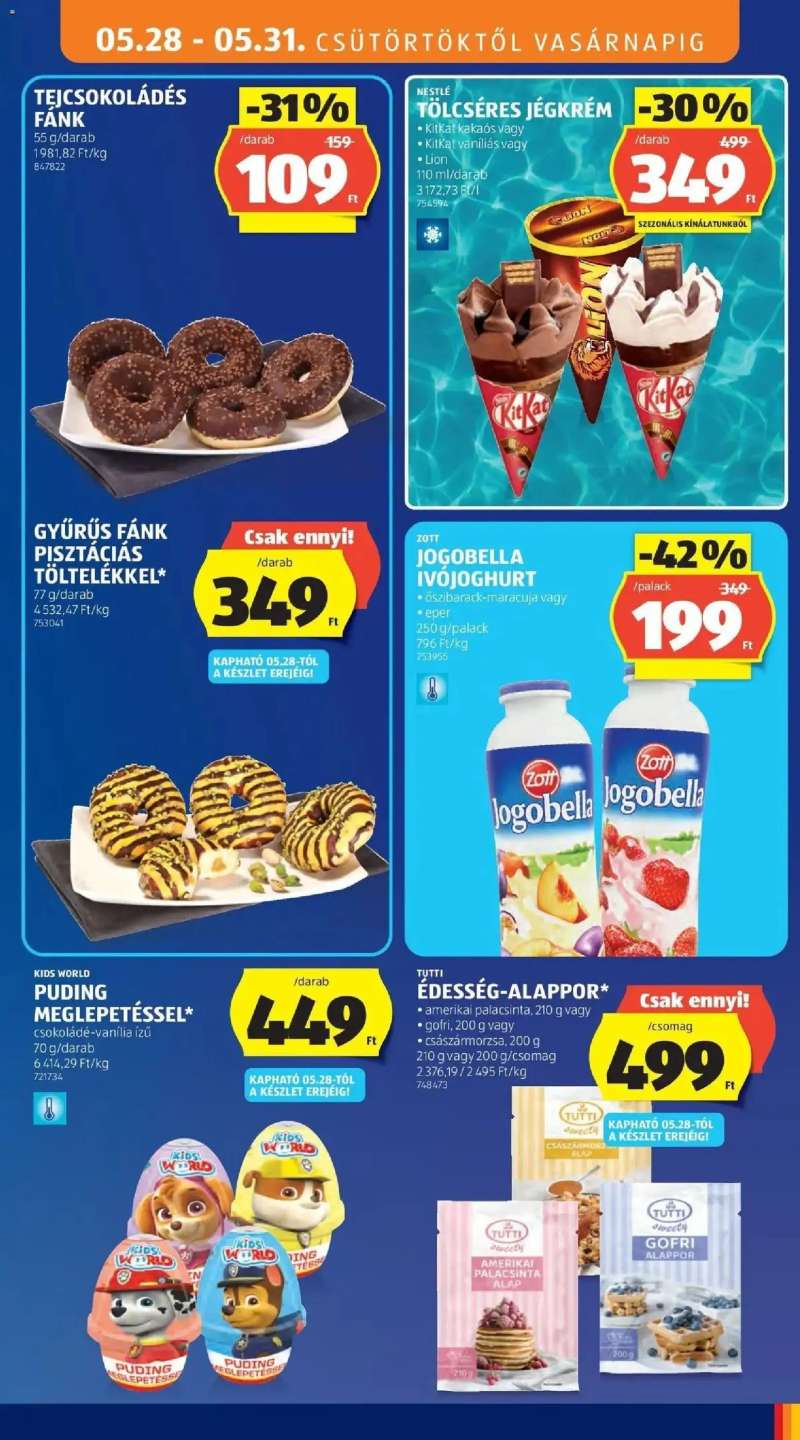 Aldi Aldi aktuális akciós újság 15 oldal