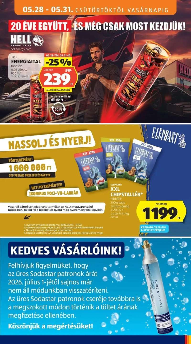Aldi Aldi aktuális akciós újság 19 oldal