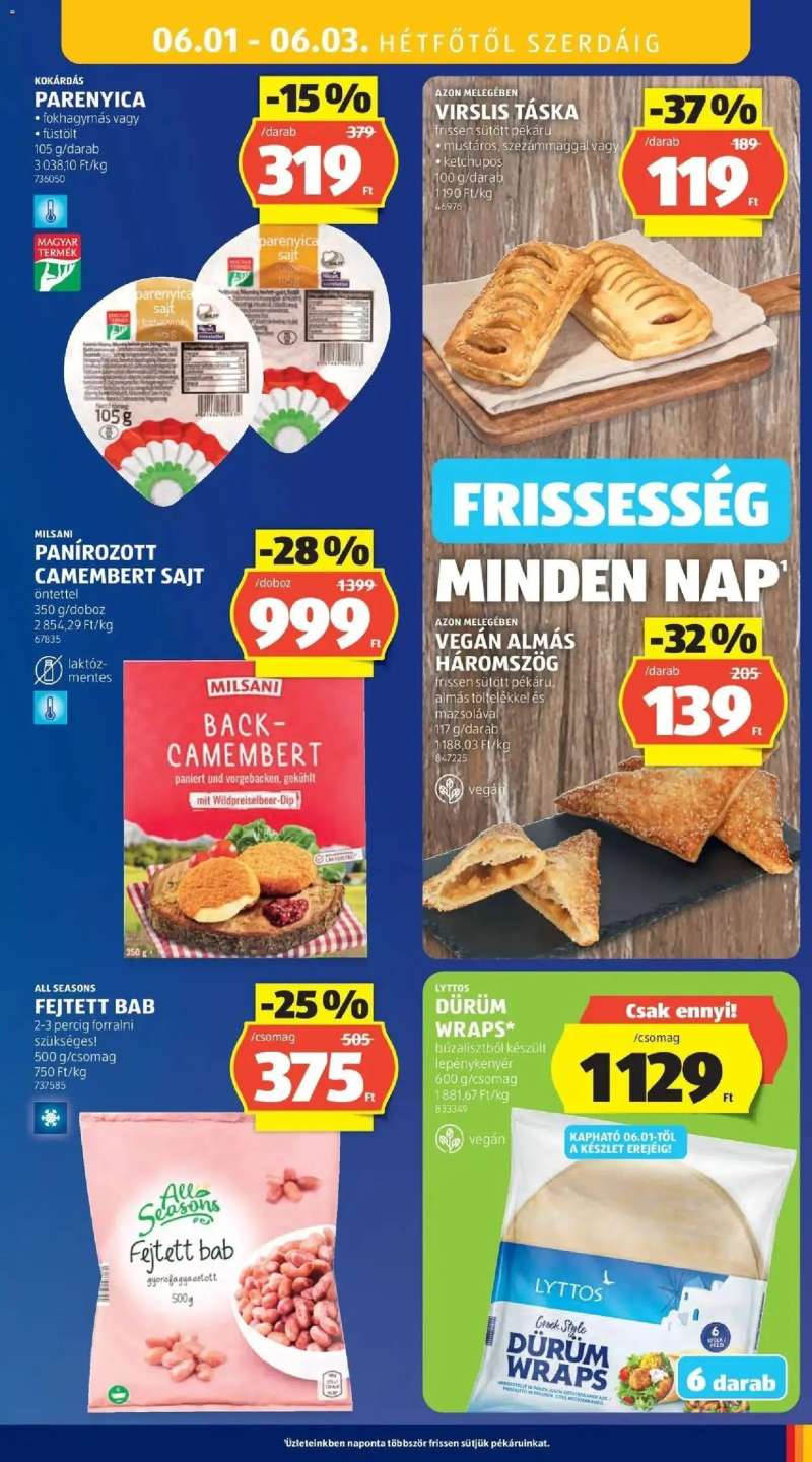 Aldi Aldi aktuális akciós újság 37 oldal