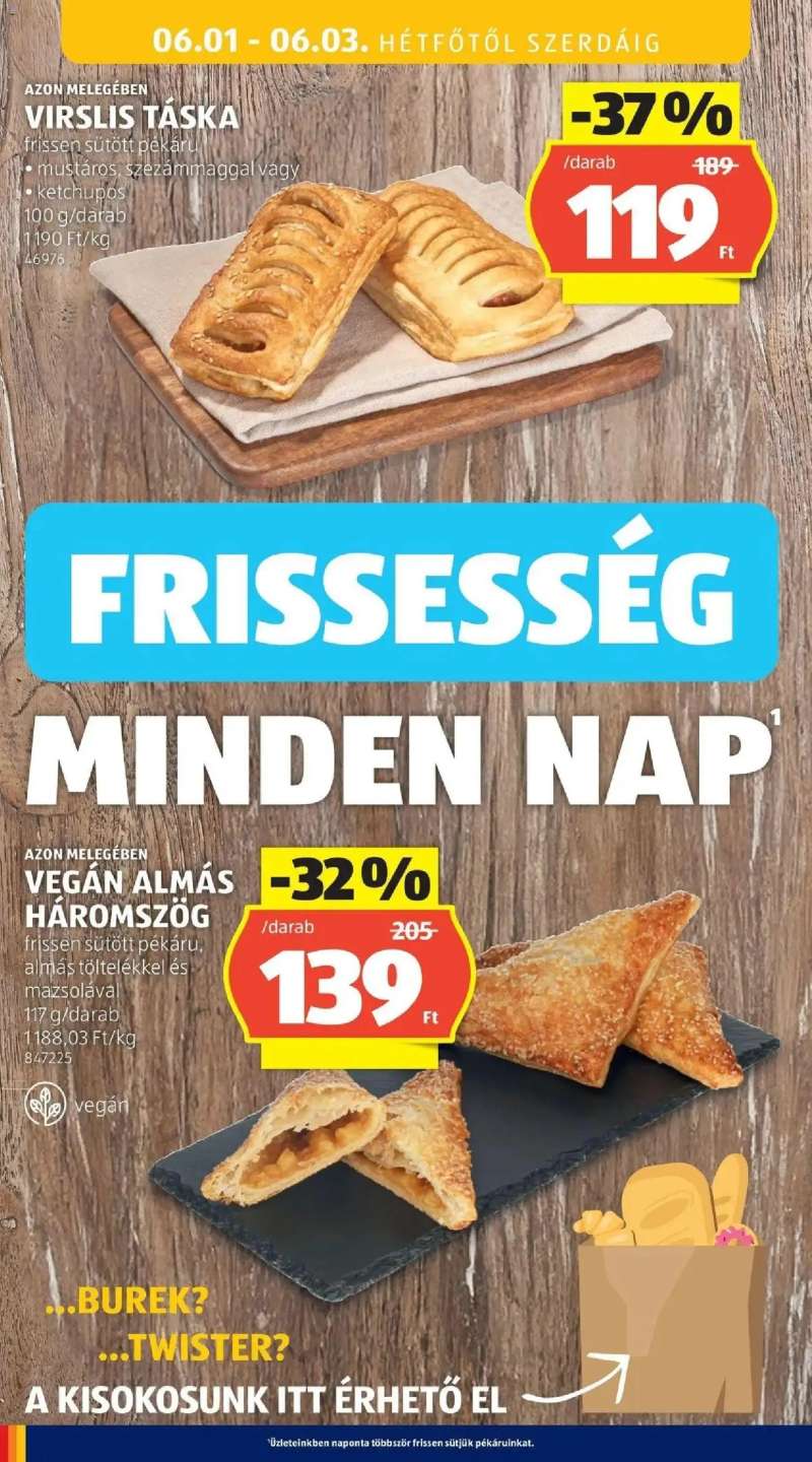 Aldi Aldi aktuális akciós újság 40 oldal
