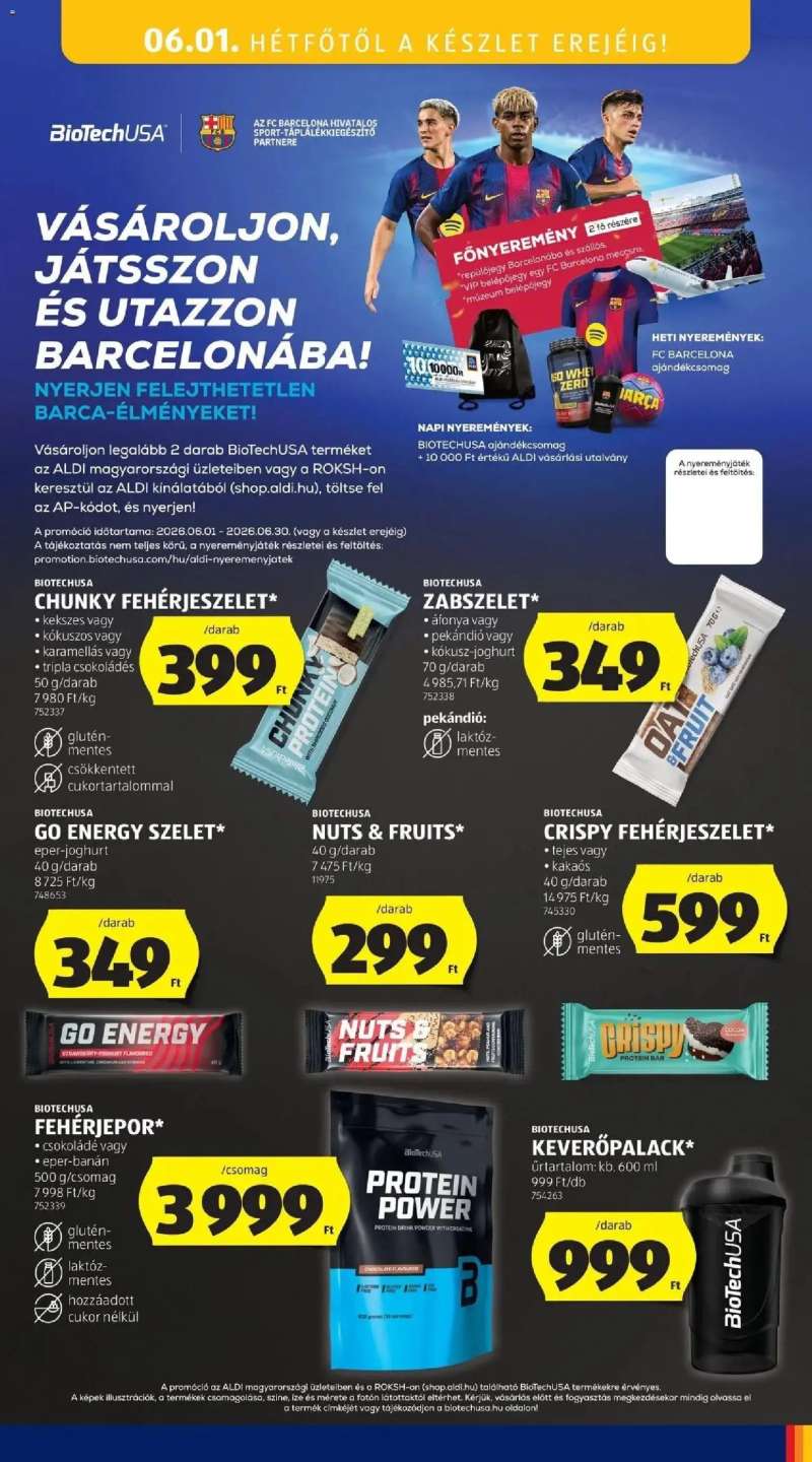 Aldi Aldi aktuális akciós újság 43 oldal
