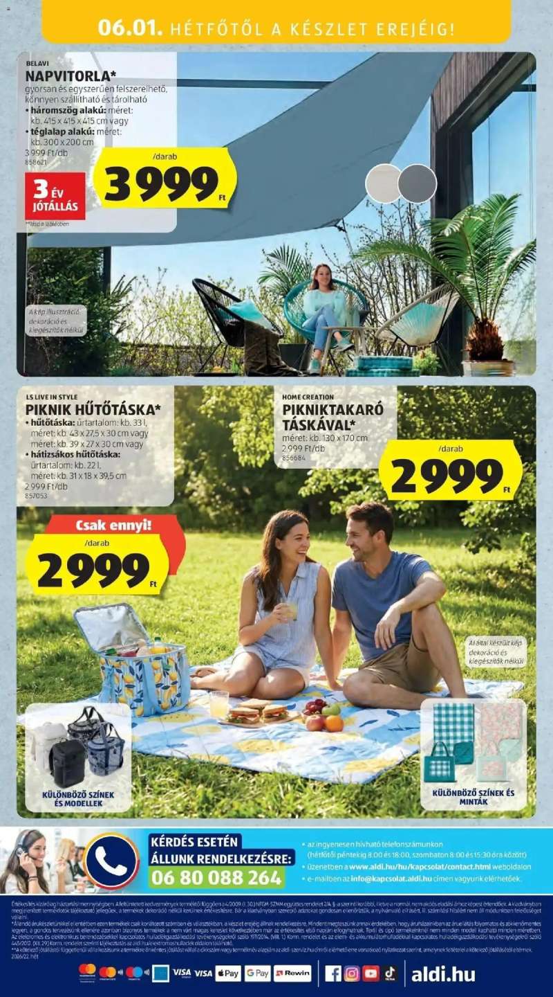 Aldi Aldi aktuális akciós újság 55 oldal